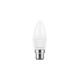CANDLE BULB B22 470LM 4.9W 2700K NON-DIMM 250 BEAM FROSTED INTEGRAL