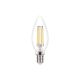 OMNI FILAMENT CANDLE BULB E14 470LM 4.2W 4000K DIMMABLE 320 BEAM CLEAR FULL GLASS INTEGRAL