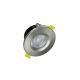 J-SERIES LOW-PROFILE FIRE RATED DOWNLIGHT 68MM CUTOUT IP65 800LM 8W 3000K 55 BEAM DIMMABLE 100LM/W SATIN NICKEL INTEGRAL